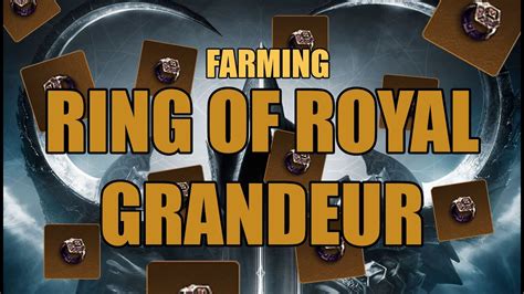 Ring of Royal Grandeur allows us to get full bonuses from both sets. . Ring of royal grandeur farming season 28